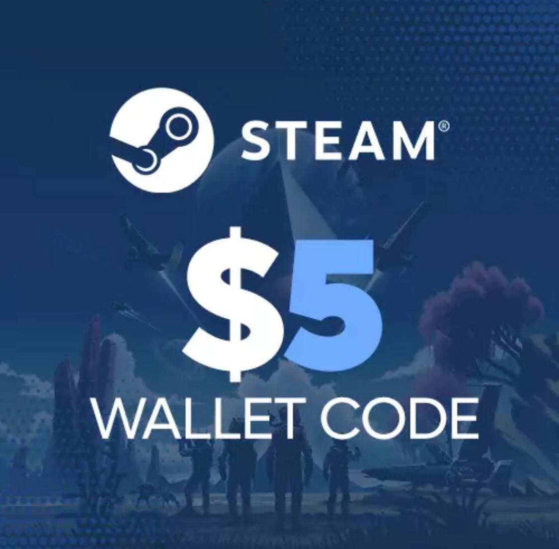 Steam Wallet Code USD 5 (US) product image